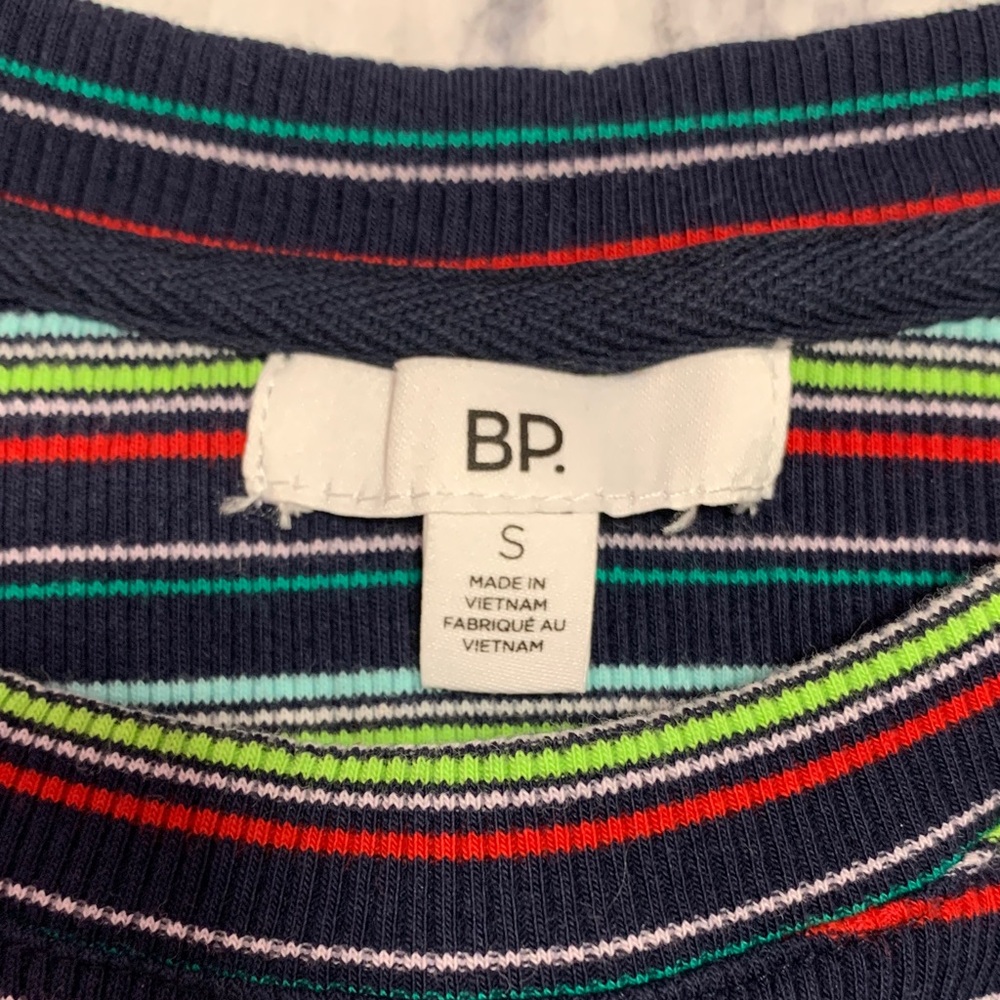 BP Multicolor Striped Crop Top - Picture 2 of 4